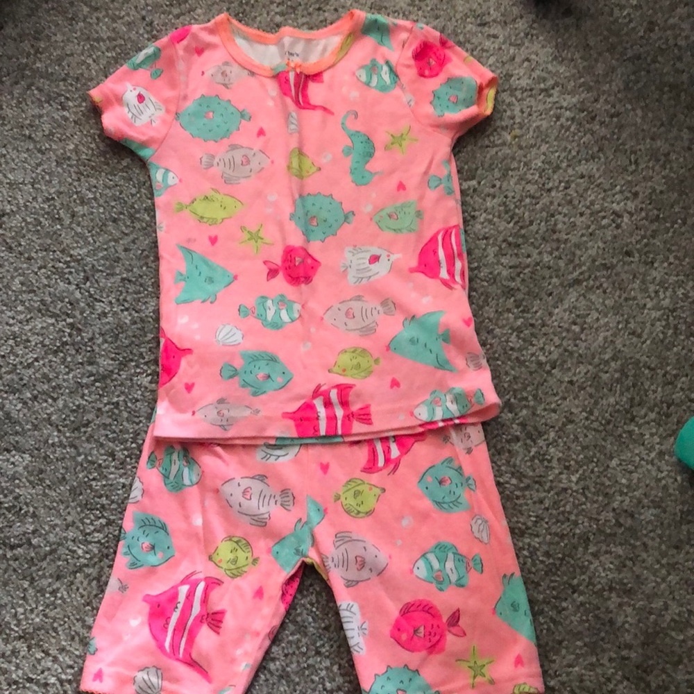 Carters fish pjs 4 t